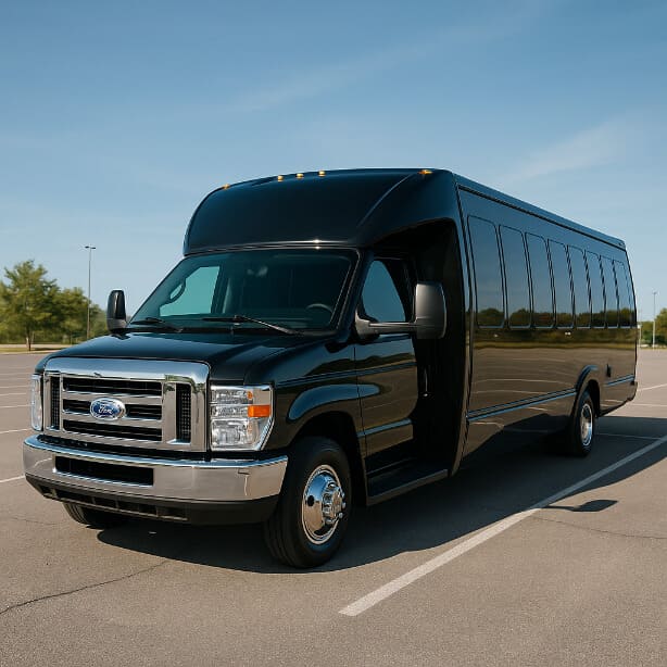 Pueblo Shuttle Bus Rentals 18 Passenger Shuttle Bus