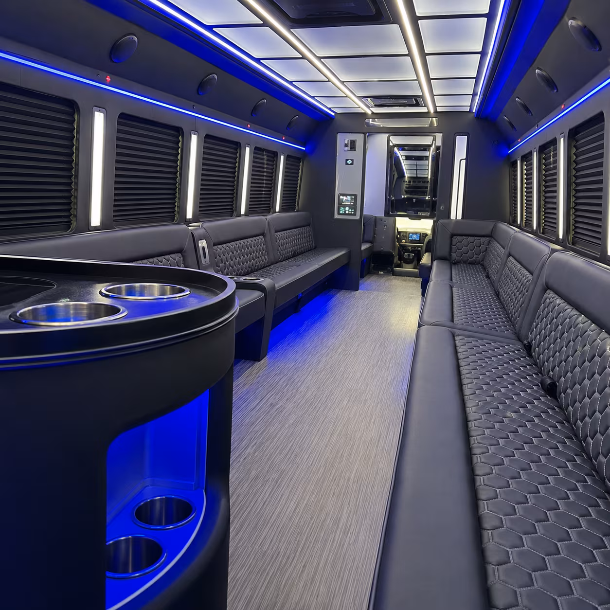 affordable pueblo prom party bus prices split across your group