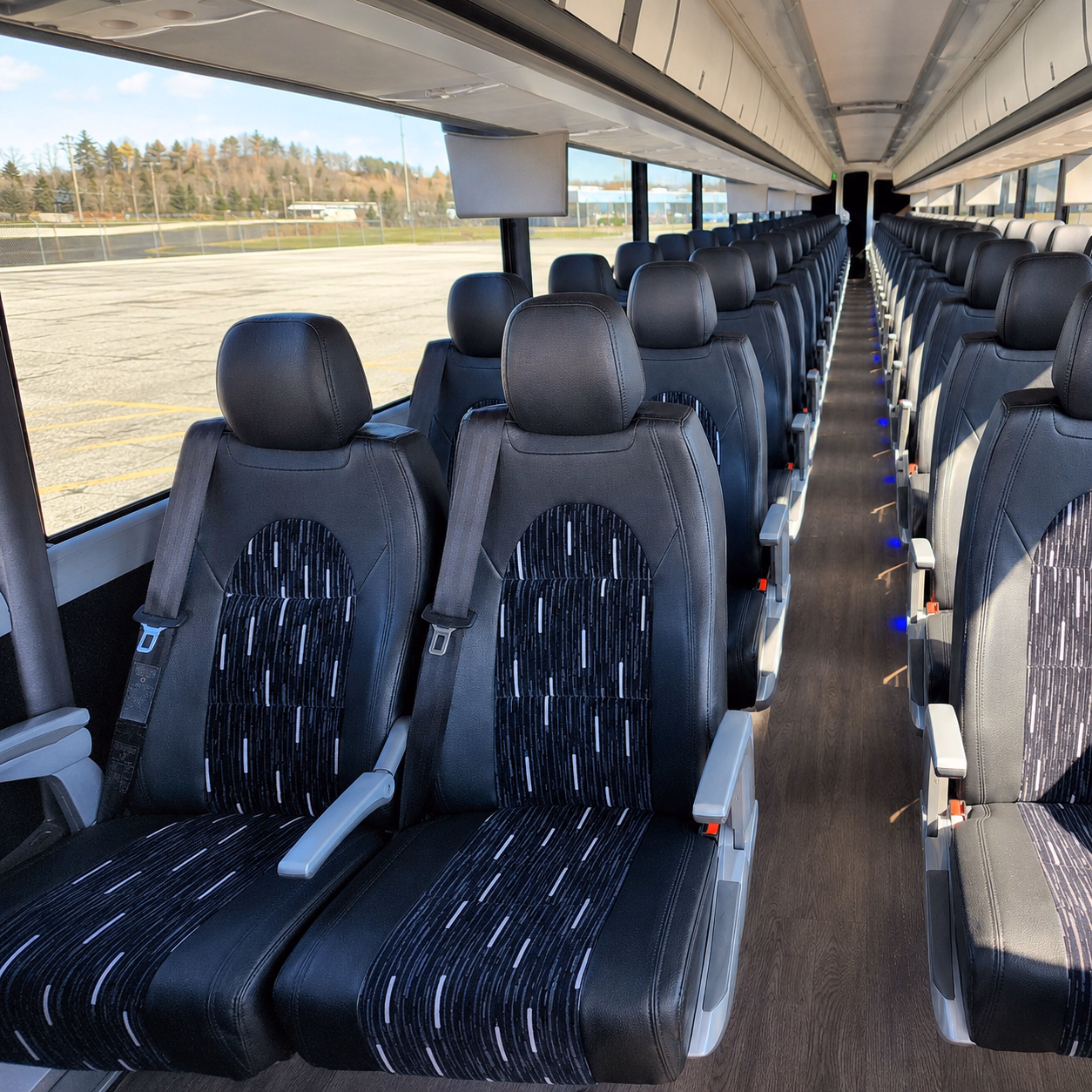 employee shuttles for pueblo offices and job sites