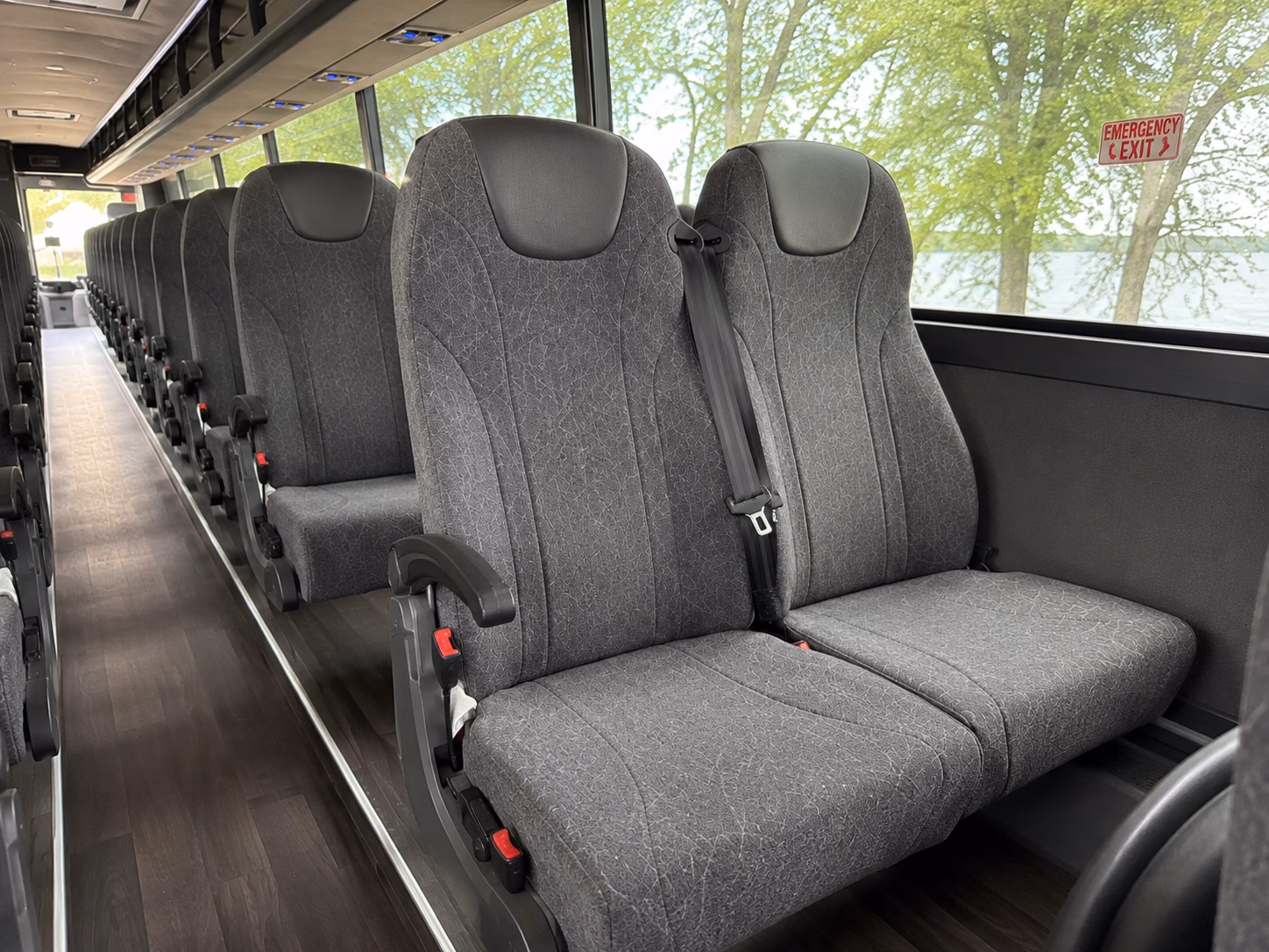 pueblo charter bus services interior