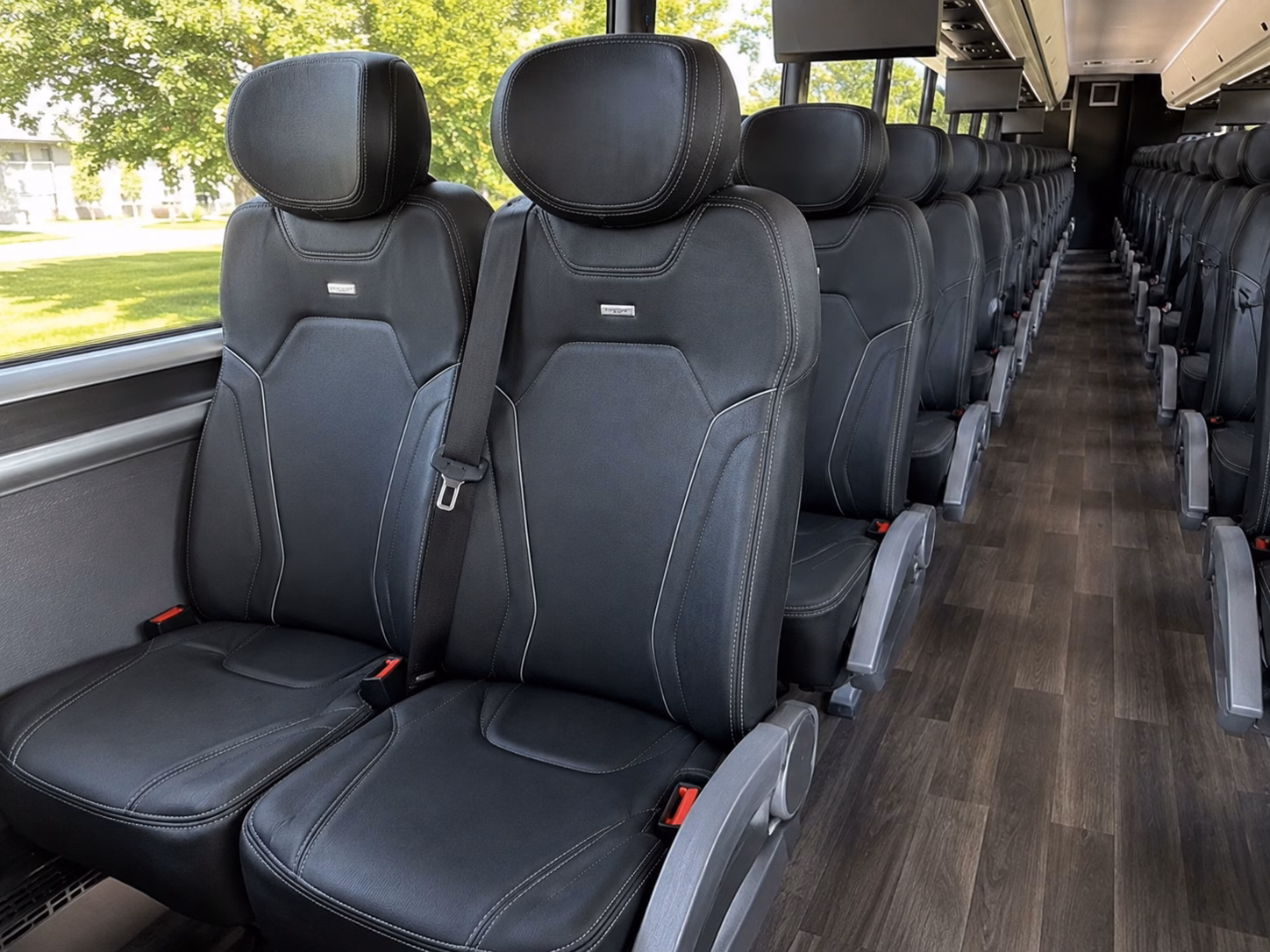 pueblo parking shuttle and park and ride bus rentals